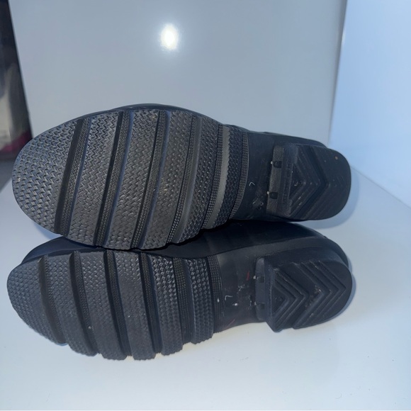 HUNTER Women's Black Original Tall Rain Boot size 9 - Picture 6 of 6